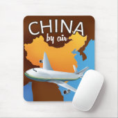China nach Flugplakat Mousepad (Mit Mouse)