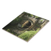 China, Nantong, eine Bogenbrücke bildet ein perfek Fliese (Seite)