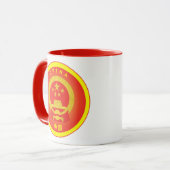 China Nationalen Emblem-Circle Form Tasse (Vorderseite Links)
