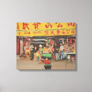 China New York 2012 Leinwanddruck