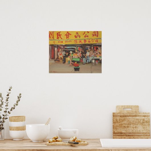 China New York 2012 Poster (Küche)