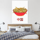 China Noodles Leinwanddruck (Insitu (Schlafzimmer))