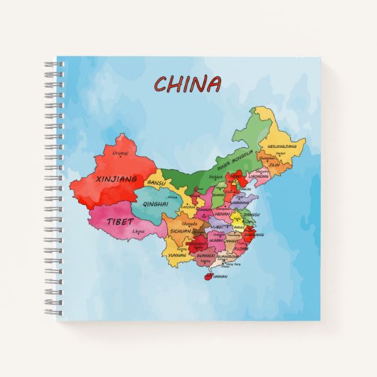 China Notizblock (Vorderseite)