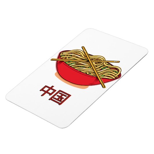China-Nudeln Magnet (Linke Seite)