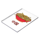 China-Nudeln Notizblock (Linke Seite)
