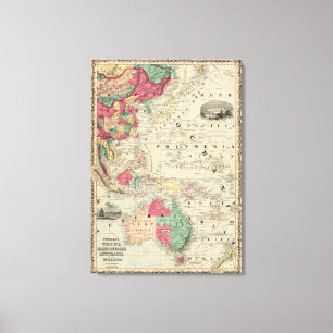 China Ost. Inseln Australien und Oceanica Leinwanddruck