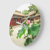 China Pagoda Große Wanduhr (Winkel)