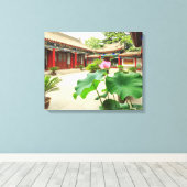 China Pagoda Interior Leinwanddruck (Insitu (Holzboden))