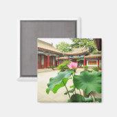 China Pagoda Interior Magnet (Vorderseite/Rückseite)