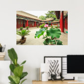 China Pagoda Interior Poster (Heimbüro)