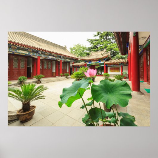 China Pagoda Interior Poster (Vorne)