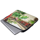 China Pagoda Laptopschutzhülle (Vorne Knopf)