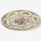 China-Papierplatte für antike Handlackierung Pappteller (Schrägansicht)