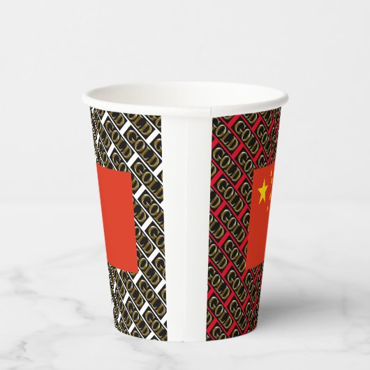 CHINA PAPPBECHER (Rechts)