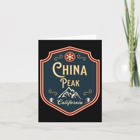 China Peak Karte (Vorderseite)