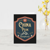 China Peak Karte (Gelbe Blume)