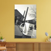 China, Peking, Bezirk Chaoyang. Dashanzi 798 2 Leinwanddruck (Insitu (Wohnzimmer))