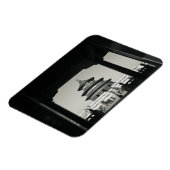 China, Peking, Bezirk Chongwen. Tempel 2 Magnet (Linke Seite)