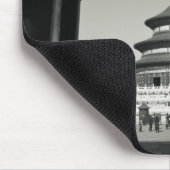 China, Peking, Bezirk Chongwen. Tempel 2 Mousepad (Ecke)