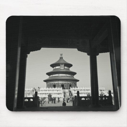 China, Peking, Bezirk Chongwen. Tempel 2 Mousepad (Vorne)