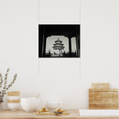 China, Peking, Bezirk Chongwen. Tempel 2 Poster (Küche)