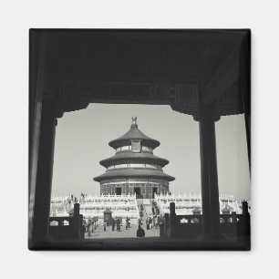 China, Peking, Bezirk Chongwen. Tempel von 2 Magnet