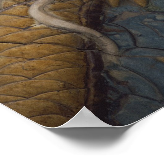 China, Peking, die Verbotene Stadt, der Neun Drach Poster (Ecke)