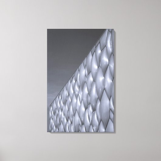 China, Peking. National Aquatics Centre Leinwanddruck (Vorderseite)