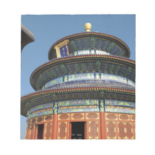 China, Peking, Tempel des Himmels, Chinesische Urn Notizblock