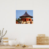 China, Peking, Tian Tan Park, Himmelstempel, 2 Poster (Küche)