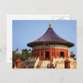 China, Peking, Tian Tan Park, Himmelstempel, 2 Postkarte (Vorne/Hinten)