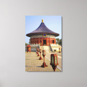 China, Peking, Tian-Tan-Park, Himmelstempel, Leinwanddruck