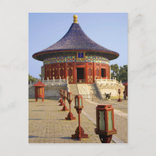 China, Peking, Tian-Tan-Park, Himmelstempel, Postkarte