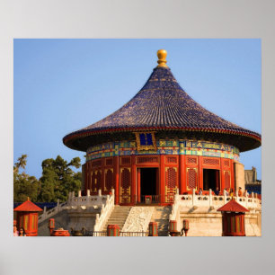 China, Peking, Tian Tan Park, Tempel des Himmels, Poster