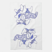 China Pferde Geschirrtuch (Vertikal)