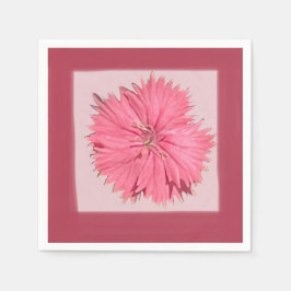China Pink Paper Napkin Serviette