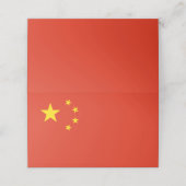 China Platzkarte (Außenseite Aufgefaltet)