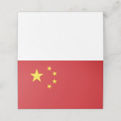 China Platzkarte (Außenseite Aufgefaltet)