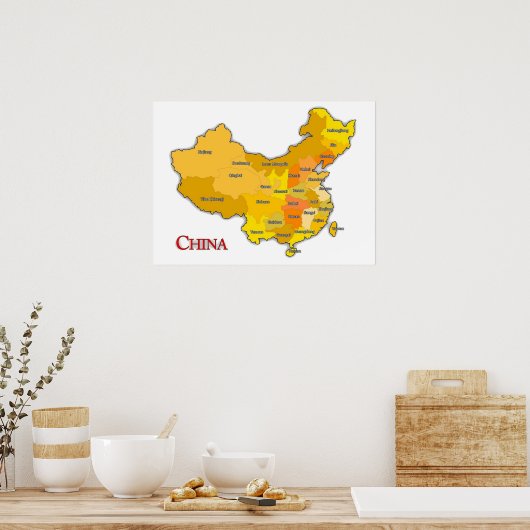 CHINA POSTER (Küche)
