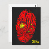 China Postkarte (Vorne/Hinten)