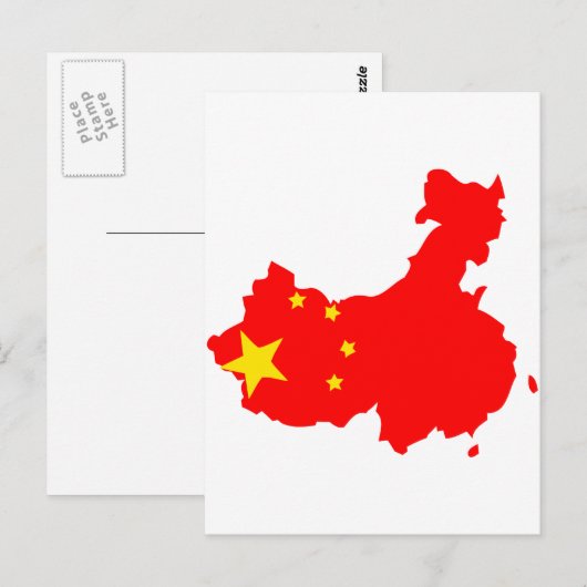 China Postkarte (Vorne/Hinten)