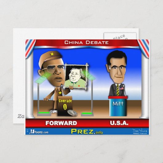 China Postkarte (Vorne/Hinten)