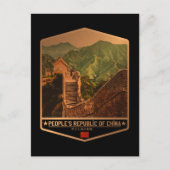 China Postkarte (Vorderseite)
