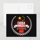 China Postkarte (Vorne/Hinten)