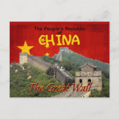 CHINA POSTKARTE (Vorderseite)