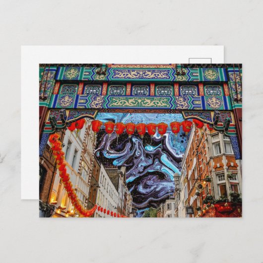 China Postkarte (Vorne/Hinten)