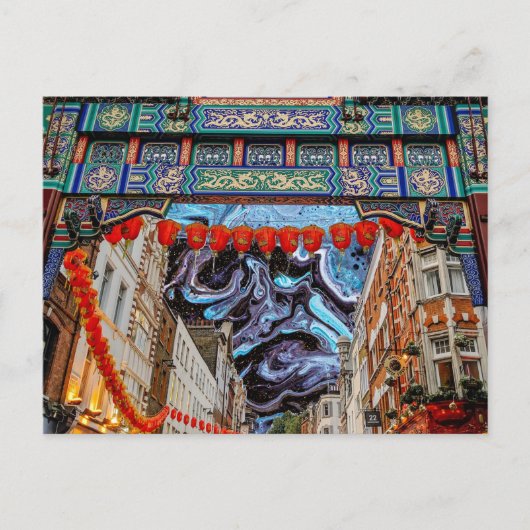 China Postkarte (Vorderseite)