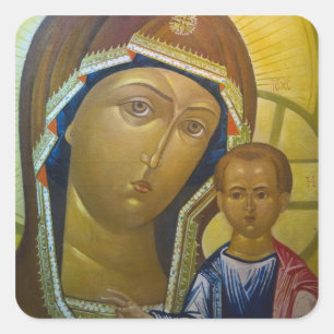 CHINA, Provinz Heilongjiang, Haerbin 3 Quadratischer Aufkleber