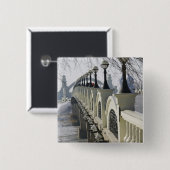 CHINA, Provinz Heilongjiang, Haerbin Button (Vorne & Hinten)