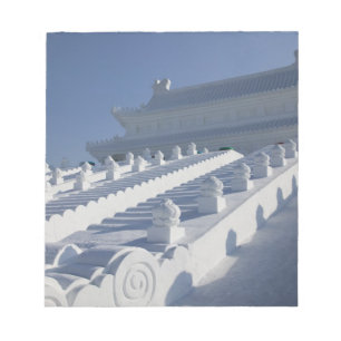 CHINA, Provinz Heilongjiang, Haerbin (Harbin). 2 Notizblock